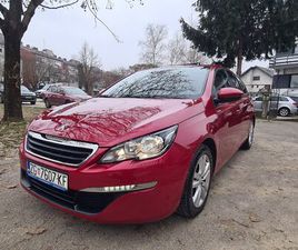 PEUGEOT 308 SW 1,6 BLUEHDI STYLE, AUTOMATIK, KLIMA, TEMPO, LED, TOP.., 2016 GOD.