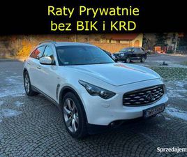 INFINITY FX RATY PRYWATNIE 4X4 ZADBANY NAVI KAMERA 360 CZUJNIKI PARKOWANIA WROCLAW - SPRZEDAJEMY.PL