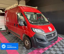 FIAT DUCATO FIAT DUCATO FOURGON EURO 6D-TEMP TOLE 3.5 M H2 2.3 MJT 140 PACK - GALLERIE - AMENAGEMENT COMPLET - 4 PNEUS - ATTELAGE