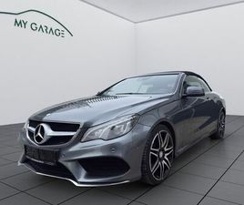 MERCEDES-BENZ E 500 CABRIO AMG+MEMORY+HARMANKAR+KAMERA+STZH