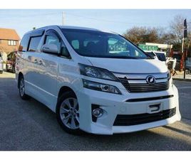 TOYOTA VELLFIRE 2012/12 TOYOTA VELLFIRE 2.4 Z SPEC WHITE 7 SEAT MP MINI VAN ULEZ