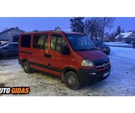 OPEL MOVANO 2005 M KELEIVINIS MIKROAUTOBUSAS | SKELBIMAS | 0138588359