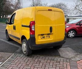 PEUGEOT, BIPPER, PANEL VAN, 2011, MANUAL, 1399 (CC)