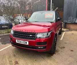 LAND ROVER RANGE ROVER SDV8 2014 LAND ROVER RANGE ROVER 4.4 SDV8 AUTOBIOGRAPHY 4DR AUTO ESTATE DIESEL AUTOMATIC