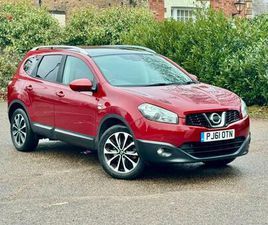 2012 NISSAN QASHQAI+2 2.0 N-TEC+ 5DR 4WD CVT HATCHBACK PETROL AUTOMATIC