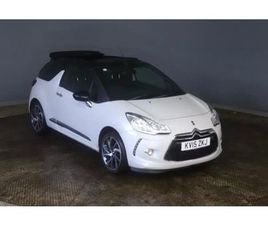 CITROEN DS3 CABRIO CITROEN DS3 CABRIO 1.6 E-HDI DSTYLE PLUS CONVERTIBLE 2DR DIESEL MANUAL EURO 5 (START/STOP) (90 PS)