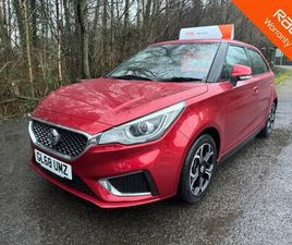 2019 MG MG3 1.5 VTI-TECH EXCLUSIVE 5DR HATCHBACK PETROL MANUAL