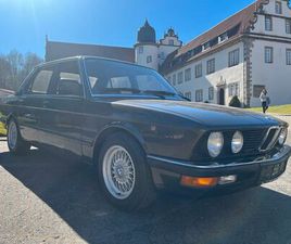 BMW SERIE 5 524T BMW 524TD LIM. H OLDTIMER RESTAURIERT TOP ZUSTAND