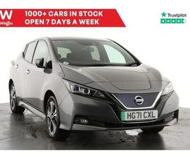 NISSAN LEAF E+ 2021 NISSAN LEAF 160KW E+ TEKNA 62KWH 5DR AUTO HATCHBACK ELECTRIC AUTOMATIC