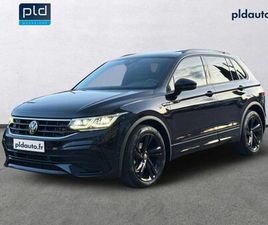 VOLKSWAGEN TIGUAN VOLKSWAGEN TIGUAN 2023 - NOIR MÉTALLISÉE - TIGUAN 2.0 TDI 150CH DSG7 R-LINE