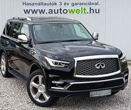 INFINITI QX80 INFINITI QX80 5.6 V8 4X4 ACTIVE LUXURY. CAPTAIN'S CHAIRS. 3 ÉV GARANCIA. VALÓS KM. GYÖNYÖRŰ