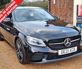 2021 MERCEDES-BENZ C-CLASS 2.0D C300DE AMG LINE NIGHT EDITION PREMIUM SALOON 4D