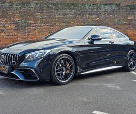 2018 MERCEDES-BENZ S-CLASS 4.0 S63 V8 BITURBO AMG S COUPE 2DR PETROL SPDS MCT EURO 6 (S/S) (612 PS)