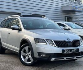 SKODA OCTAVIA COMBI 2.0 TDI 184CH CR SCOUT 4X4 DSG6 TOIT PANORAMIQUE ATTELAGE LED