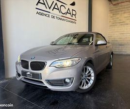 BMW SERIE 2 (F23) CABRIOLET 220D 2.0 D STEPTRONIC 190 CV BOÎTE AUTO