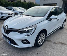 183 EUROS TTC PAR MOIS : CLIO 5 SOCIÉTÉ MÉDIA NAV 2021 ESSENCE 1 ÉRE MAIN HISTORIQUE COMPLET RENAULT 7491