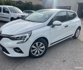 183 EUROS TTC PAR MOIS : PROFITEZ DES SOLDES CHEZ TRANSAC AUTOS - CLIO 5 SOCIÉTÉ 2 PLACES MÉDIA NAV 2021 ESSENCE 1 ÉRE MAIN HISTORIQUE COMPLET RENAULT 7491 HT