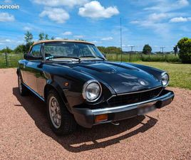 PININFARINA SPIDER EUROPA (FIAT 124) NOIR - RÉVISION COMPLÈTE MÉCANIQUE