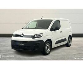 CITROEN BERLINGO VAN VÉHICULE UTILITAIRE OU SOCIÉTÉ M 800KG 100 KW BATTERIE 50 KWH CLUB