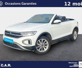 VOLKSWAGEN T-ROC CABRIOLET VOLKSWAGEN T-ROC CABRIOLET 1.0 TSI 110 START/STOP BVM6 STYLE