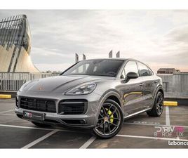 PORSCHE CAYENNE COUPE TURBO PORSCHE CAYENNE COUPÉ E-HYBRID 3.0 V6 462 CH TIPTRONIC BVA - PACK CARBONE DESIGN TURBO S LOOK