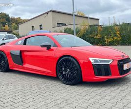 AUDI R8 V10 PLUS 5.2 FSI QUATTRO 610CH | FULL CARBONE • FREINS CÉRAMIQUE • LASER LIGHT • B&O • PPF X-PEL • CARNET AUDI