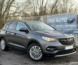 ? OPEL GRANDLAND X 1.2 TURBO 130 INNOVATION – BVA – CT.OK – CUIR – GPS – CAMÉRA – GARANTIE 12 MOIS BY OPEL – CT OK 2028 – SUV MODERNE & CONFORTABLE ?