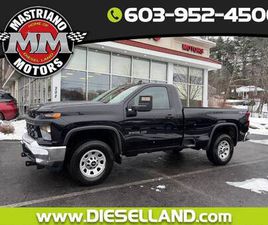 2020 CHEVROLET CHEVY SILVERADO 2500HD WOW 4X4 REG CAB 6.6L V8 GAS ONLY 92K MILES