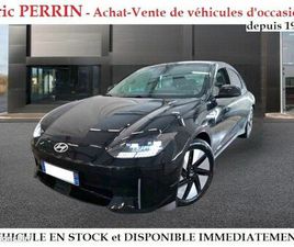 HYUNDAI IONIQ 6 HYUNDAI IONIQ 6 ÉLECTRIQUE CRÉATIVE 77 KW – 229 CH – AUTONOMIE 537 KM - 12/2023 – GARANTIE USINE - 29.000 KM – NOIRE INTÉRIEUR BEIGE - TVA RÉCUPÉRABLE POUR TAXI