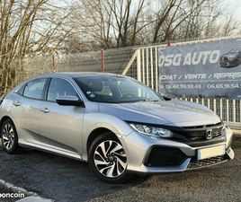 ? HONDA CIVIC 1.0 I-VTEC 126 ELEGANCE SPORT LINE – ESSENCE – CARPLAY / ANDROID AUTO – CAMÉRA – GARANTIE 12 MOIS CHEZ HONDA – CT OK 2028 ?