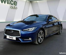 INFINITI Q60 2.0 TURBO 211 - BVA - IRIDIUM BLUE - FINITION PREMIUM - GARANTIE 12 MOIS