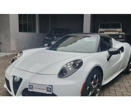 2015 ALFA ROMEO 4C BLANC AUTOMATIQUE CONDUITE À GAUCHE IN...