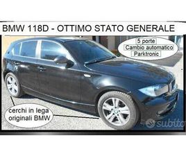 BMW 118 118D CAT 5 PORTE FUTURA DPF