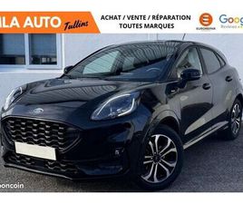 FAIBLE KM◊​FORD PUMA 1.0 FLEXIFUEL 125CH MHEV ST-LINE / PACK SÉCURITÉ INTÉGRALE ⭐​