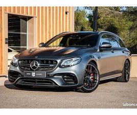 MERCEDES E63S AMG BREAK 4MATIC+ - 71.000 KM - GRIS SELENITE - EXCELLENT ÉTAT