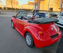 VOLKSWAGEN NEW BEETLE CABRIOLET 2.0 HIGHLINE,WENIG KILOM.