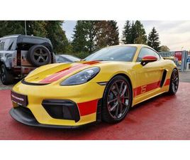 PORSCHE CAYMAN GT4 SCHALTER/ALCANTARA/1.HAND