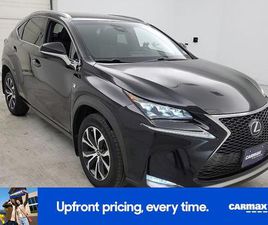 USED 2016 LEXUS NX 200T F-SPORT