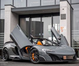 MCLAREN 675LT - SPIDER 3.8 V8 / 1 OF 500 / CLUB SPORT PROF. / LIFT / CARBON / 360