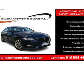 JAGUAR XF D180 JAGUAR XF 20D AUT. R-SPORT JULHO/18