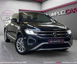 VOLKSWAGEN T-ROC T-ROC CABRIOLET 1.0 TSI STYLE-CARPLAY-SG CH-REGUL