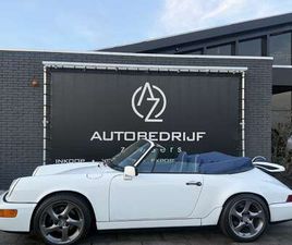 PORSCHE 911 CABRIOLET 964 CABRIO 3.6 SUPERSTAAT*HISTORIE AANWEZIG*