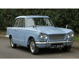 TRIUMPH VITESSE 1966 TRIUMPH VITESSE BLEU MANUEL, 4 VITESSES CONDUITE À D...