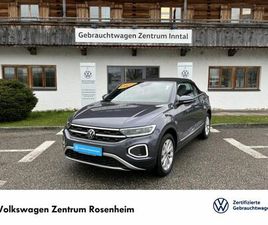 VOLKSWAGEN T-ROC CABRIOLET 1,0 TSI STYLE (NAVI+LED+REARVIEW