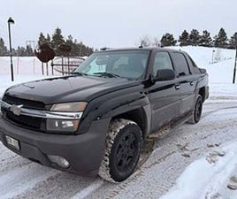 CHEVROLET AVALANCHE 1500 5.3 V8 FLEXFUEL AWD HYDRA-MATIC