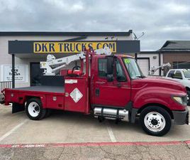 * 2014 INTERNATIONAL TERRASTAR REG CAB 6400LB LIFTMOORE CRANE