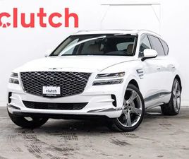 GENESIS GV80 2021 GENESIS GV80 3.5T PRESTIGE W/ APPLE CARPLAY & ANDROID AUTO,