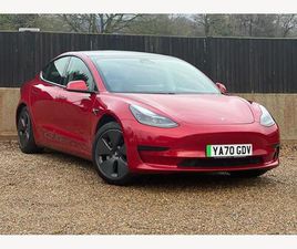 TESLA MODEL 3 STANDARD PLUS STANDARD RANGE PLUS AUTO RWD 4DR