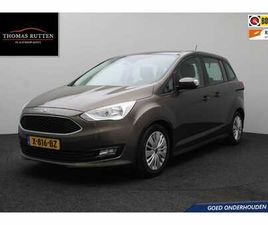 FORD GRAND C-MAX 1.0 TREND 7 PERSOONS 2018 | AIRCO | CRUISE CONTROL | CARPLAY | NAVIGATIE | TREKHAAK | GOED ONDERHOUDEN | ONDERHOUDSHISTORIE | STUURWIEL BEDIENI