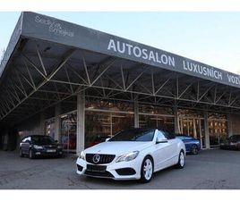MERCEDES-BENZ TŘÍDY E E250 CABRIO 155KW